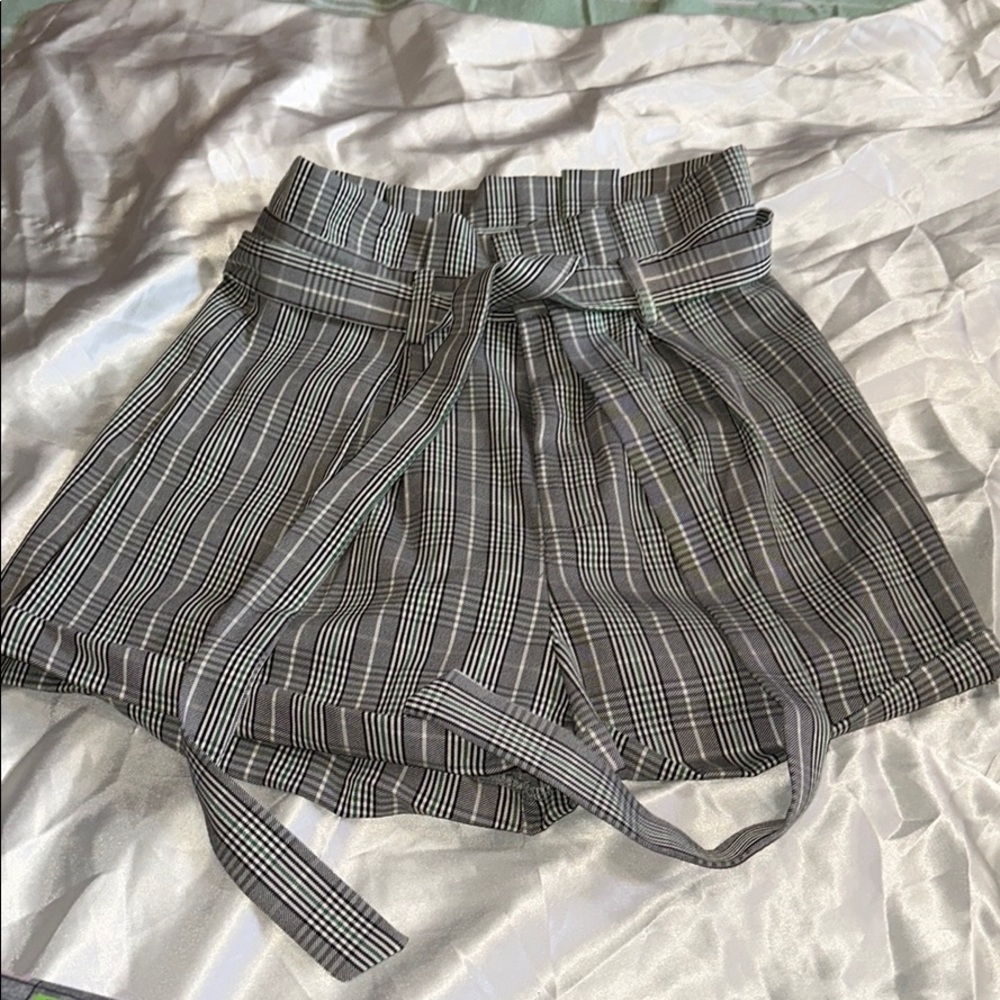 Windsor Plaid Shorts with Belt